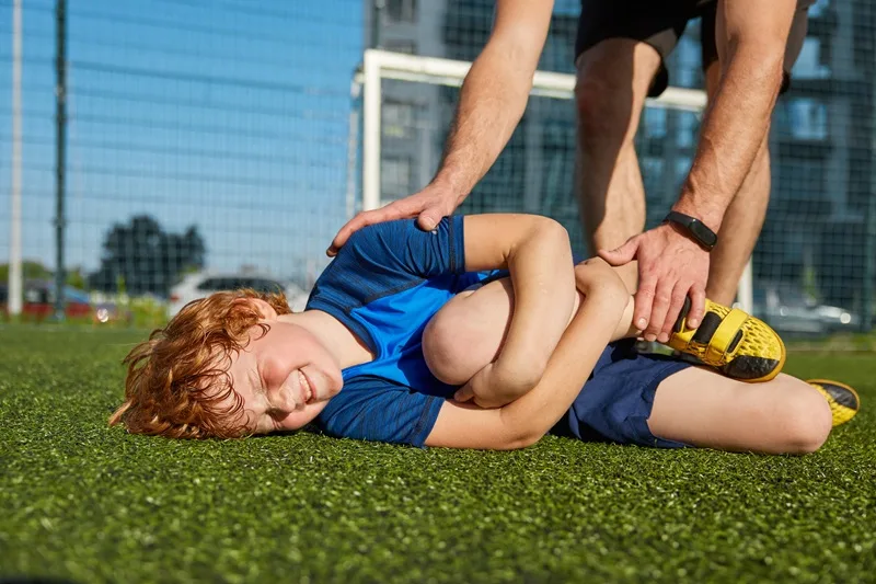 Lesiones deportivas en niños